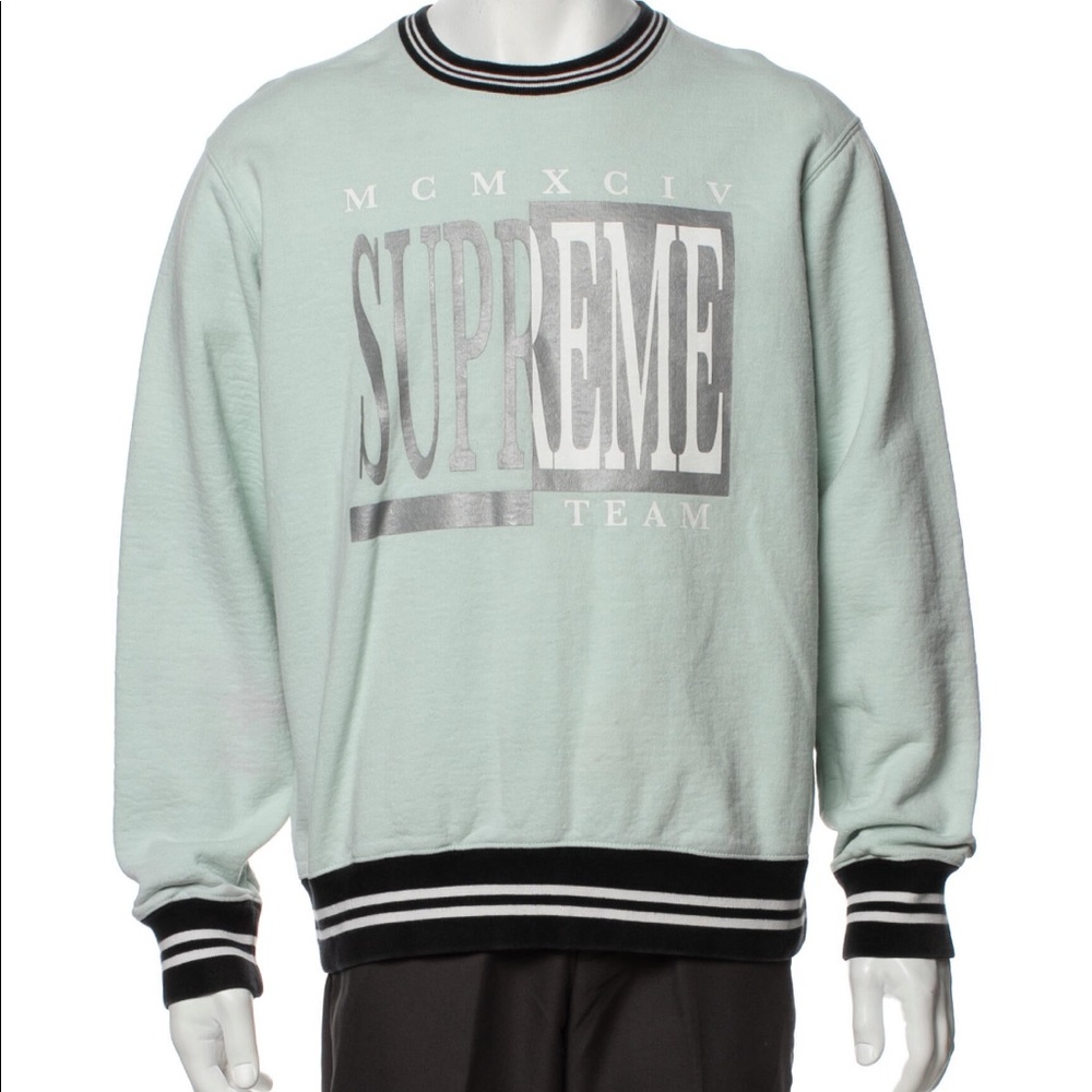 SUPREME | Cropped Crew Neck Sweatshirt